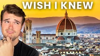 43 Tips I Wish I Knew Before Visiting Florence, Italy