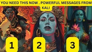 POWERFUL MESSAGES THAT YOU NEED NOW FROM KALI GODDESS 🎰🦚 CHOOSE AN IMAGE 👑