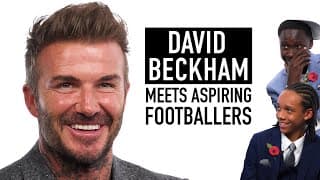 David Beckham Grilled By Kids On Mbappe, Sir Alex & THAT Red Card | The Gap