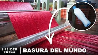 Un Millón y Medio de Botellas de Plástico se Transforman en Ropa Todos los Días | Basura del Mundo