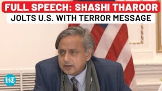 Full Speech: Shashi Tharoor Jolts USA Amid Trump's India-Pakistan Claims; Explains Pahalgam, Sindoor
