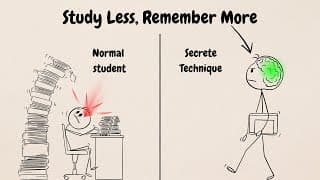 Learn How To Actually Study Before It’s Too Late (The Correct way to study)