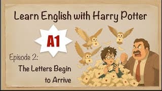 Learn English with Harry Potter | Episode 2: The Letters Begin to Arrive