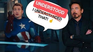 PAST SIMPLE (irregular verbs) with MOVIE CLIPS! (took/shook/stood/understood/had/lost/went/found)