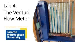 Fluid Mechanics Lab 4: The Venturi Flow Meter
