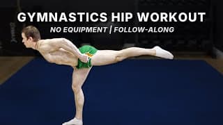 20-Min Gymnastics Hips Workout | Follow Along for Strength & Flexibility | No Equipment