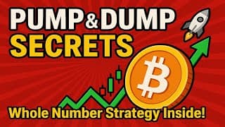 💰Mastering Bitcoin Pump Dump Strategies ⚡Trading Bitcoin By Whole Number Full Strategy Explained!