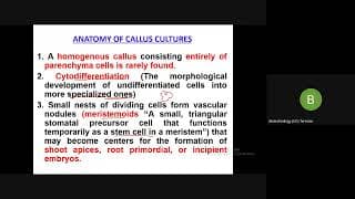 callus initiation Subculture Part II