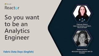 So you want to be an Analytics Engineer