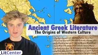 A Complete Overview Of Ancient Greek Literature In 17 minutes🏺
