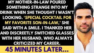 Mother-In-Law Spiked My Drink At Family Dinner; I Swapped Glasses With Her Husband And Then...