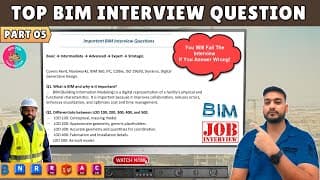 #05 BIM Interview Questions & Answers (My Experience)