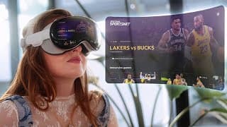 Inside NBA LIVE in 180° Apple Immersive Video | Vision Pro Broadcast Breakdown