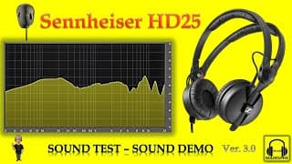 SENNHEISER HD 25 - Recensione, Review, Sound Demo, Sound Test