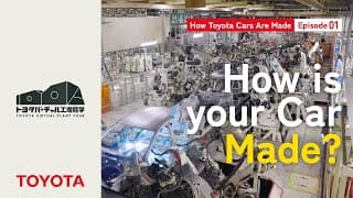 How Toyota Cars Are Made - Toyota Virtual Plant Tour - Episode 01